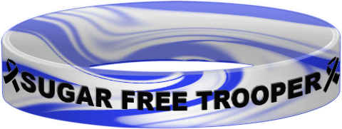 SUGAR FREE TROOPERS WRISTBAND (Optional Size)